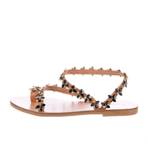 Elina Linardaki leather sandals - Picture 2 of 6